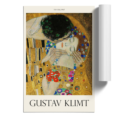 The Kiss Vol.3 Print By Gustav Klimt