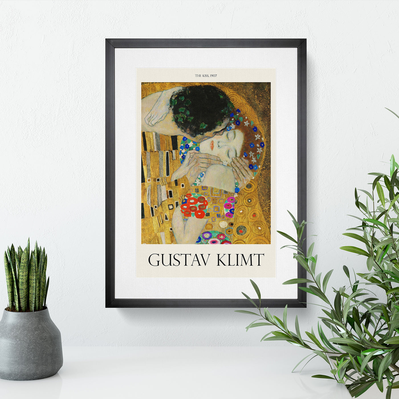 The Kiss Vol.3 Print By Gustav Klimt