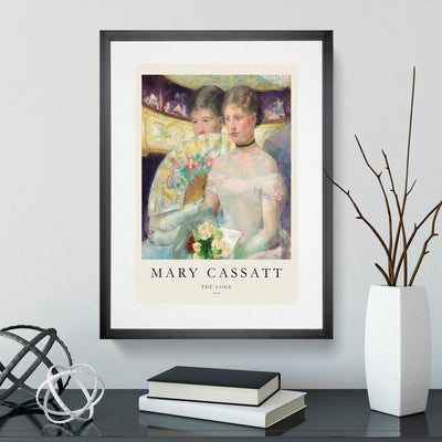 The Loge Print By Mary Cassatt