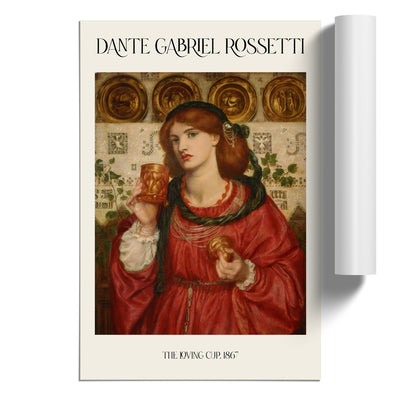 The Loving Cup Print By Dante Gabriel Rossetti