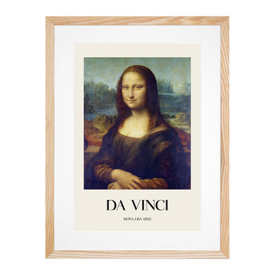 The Mona Lisa Print By Leonardo Da Vinci