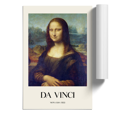 The Mona Lisa Print By Leonardo Da Vinci