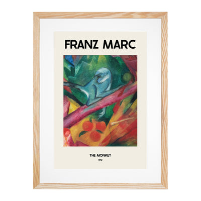 The Monkey Print By Franz Marc