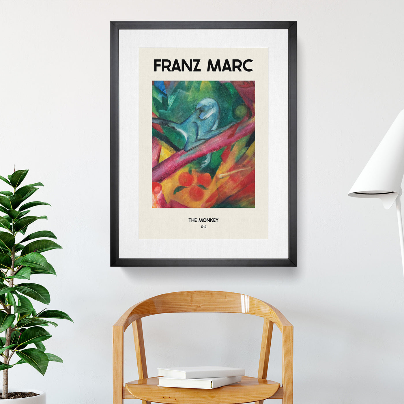 The Monkey Print By Franz Marc