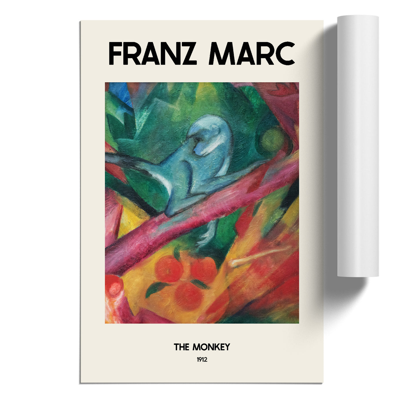 The Monkey Print By Franz Marc