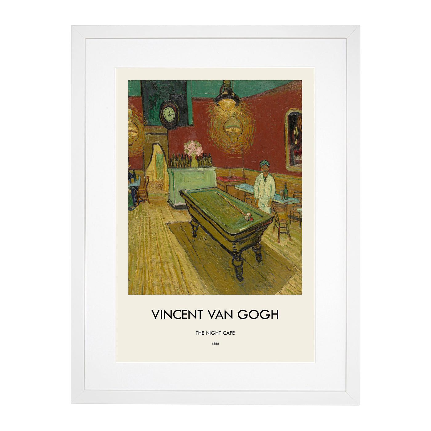 The Night Cafe Vol.2 Print By Vincent Van Gogh