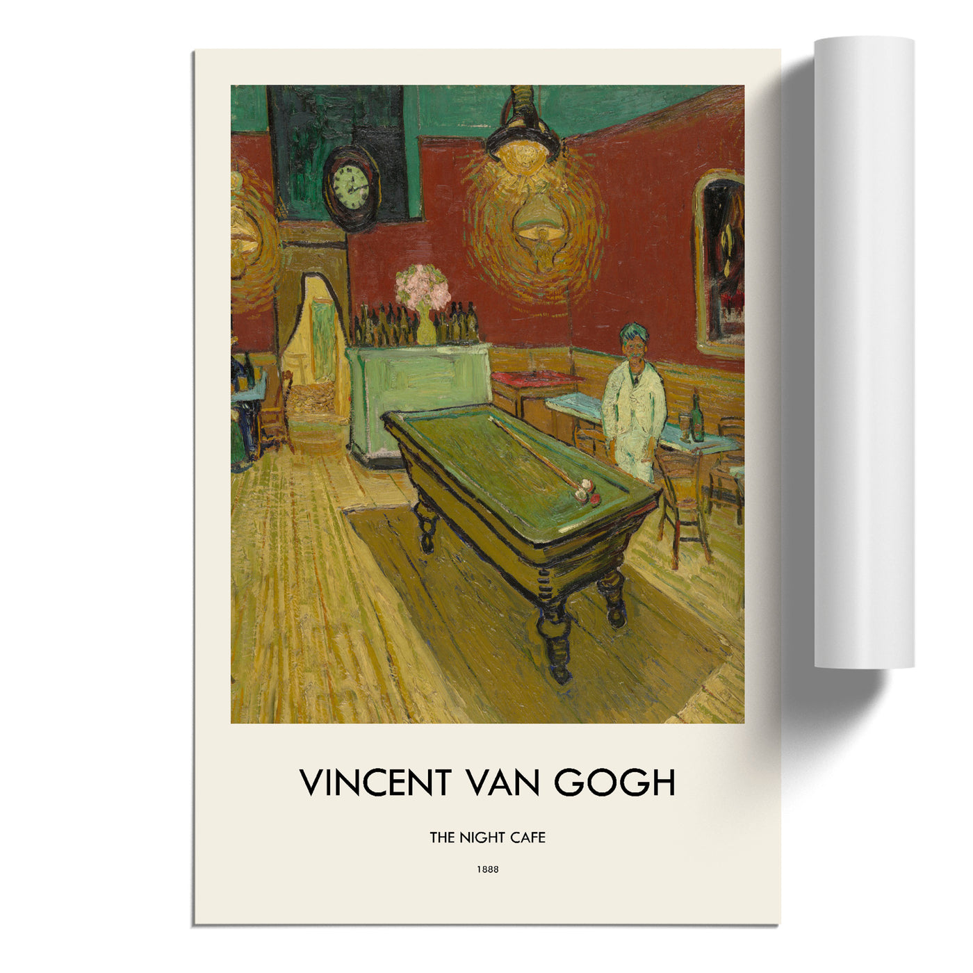 The Night Cafe Vol.2 Print By Vincent Van Gogh