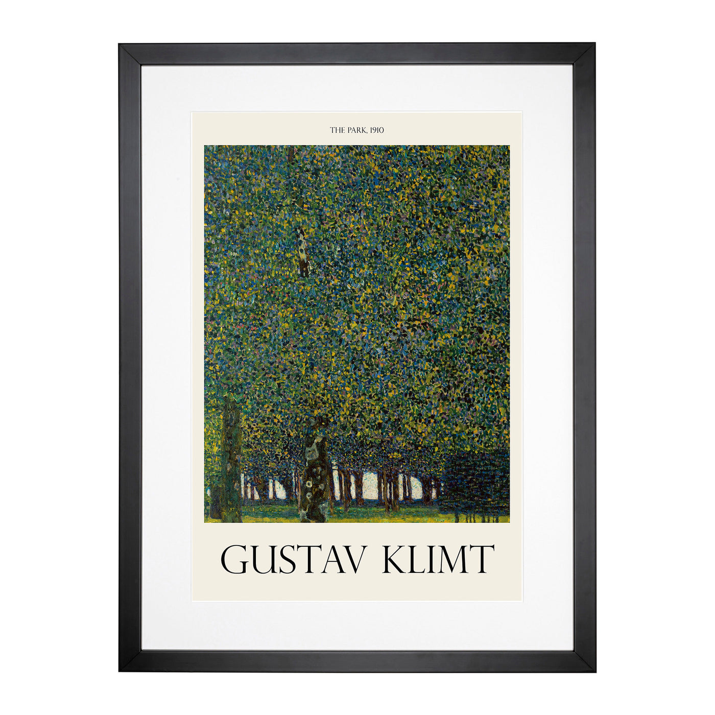 The Park Print By Gustav Klimt Framed Print Main Image