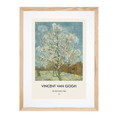 The Pink Peach Tree Print By Vincent Van Gogh