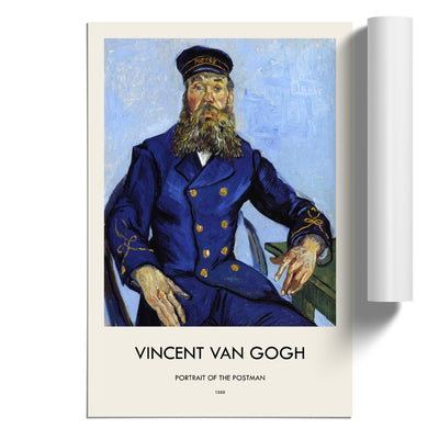 The Postman Joseph Roulin Print By Vincent Van Gogh