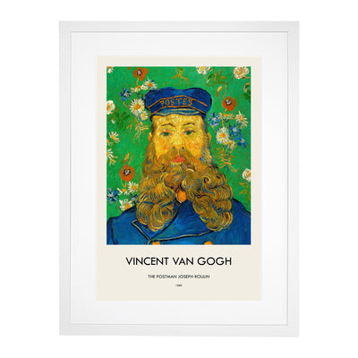 The Postman Joseph Roulin Vol.2 Print By Vincent Van Gogh