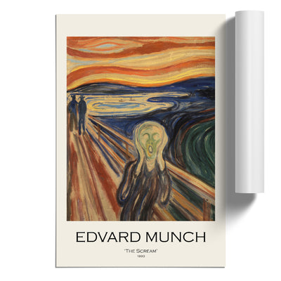 The Scream Print By Edvard Munch