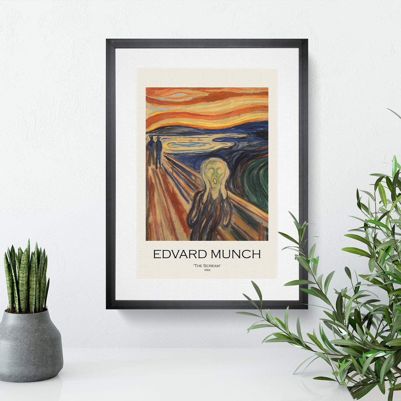 The Scream Print By Edvard Munch