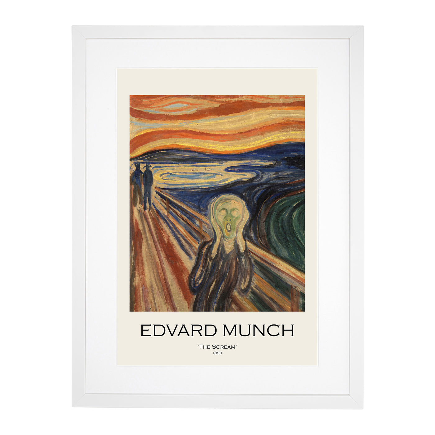 The Scream Print By Edvard Munch