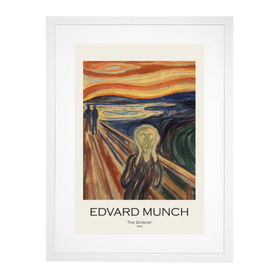 The Scream Print By Edvard Munch