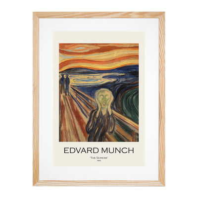 The Scream Print By Edvard Munch