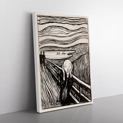 The Scream Sketch by Edvard Munch