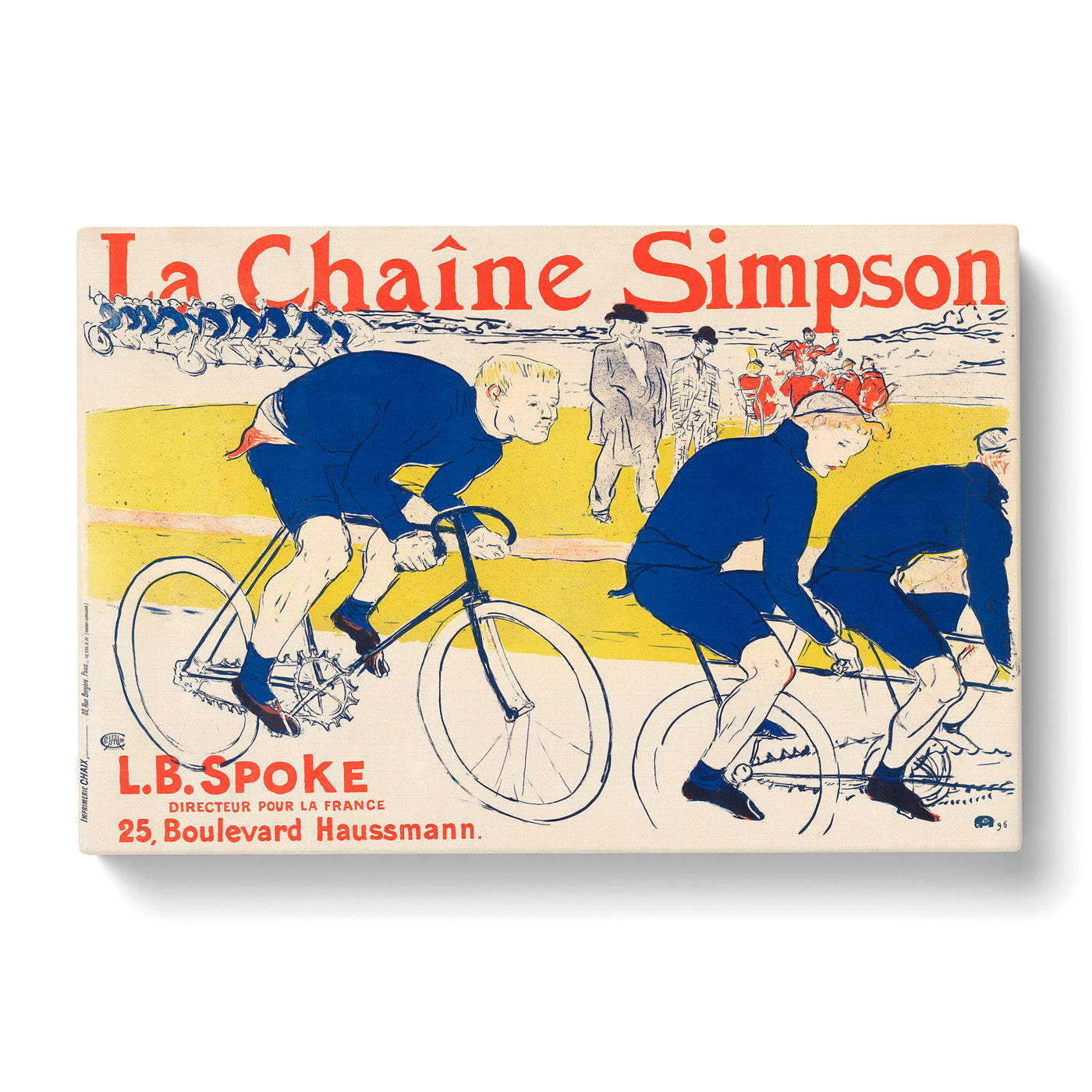 The Simpson Chain Byx Henri De Toulouse Lautreccan Canvas Print Main Image