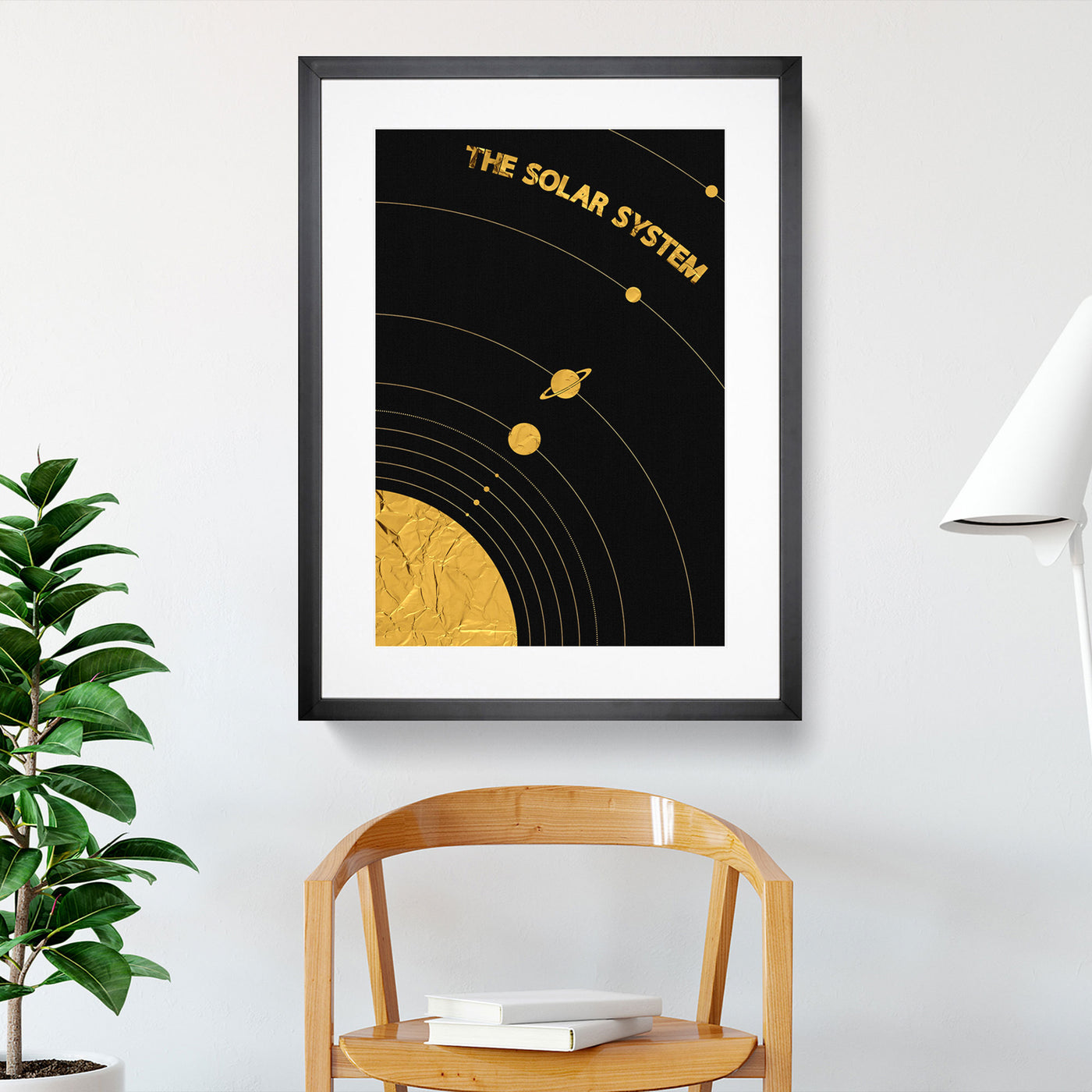 The Solar System in Gold