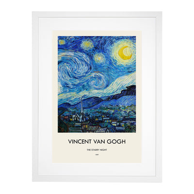 The Starry Night Print By Vincent Van Gogh