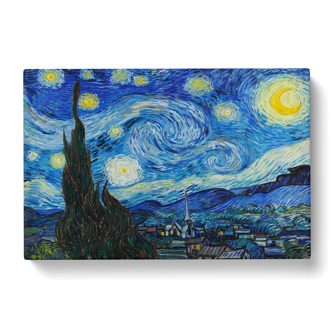 The Starry Night Byx Vincent Van Gogh Canvas Print Main Image