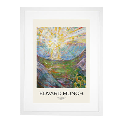 The Sun Print By Edvard Munch