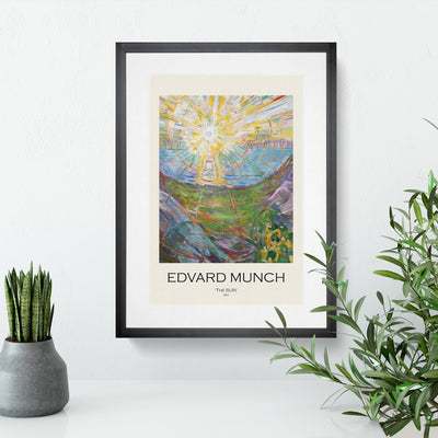 The Sun Print By Edvard Munch