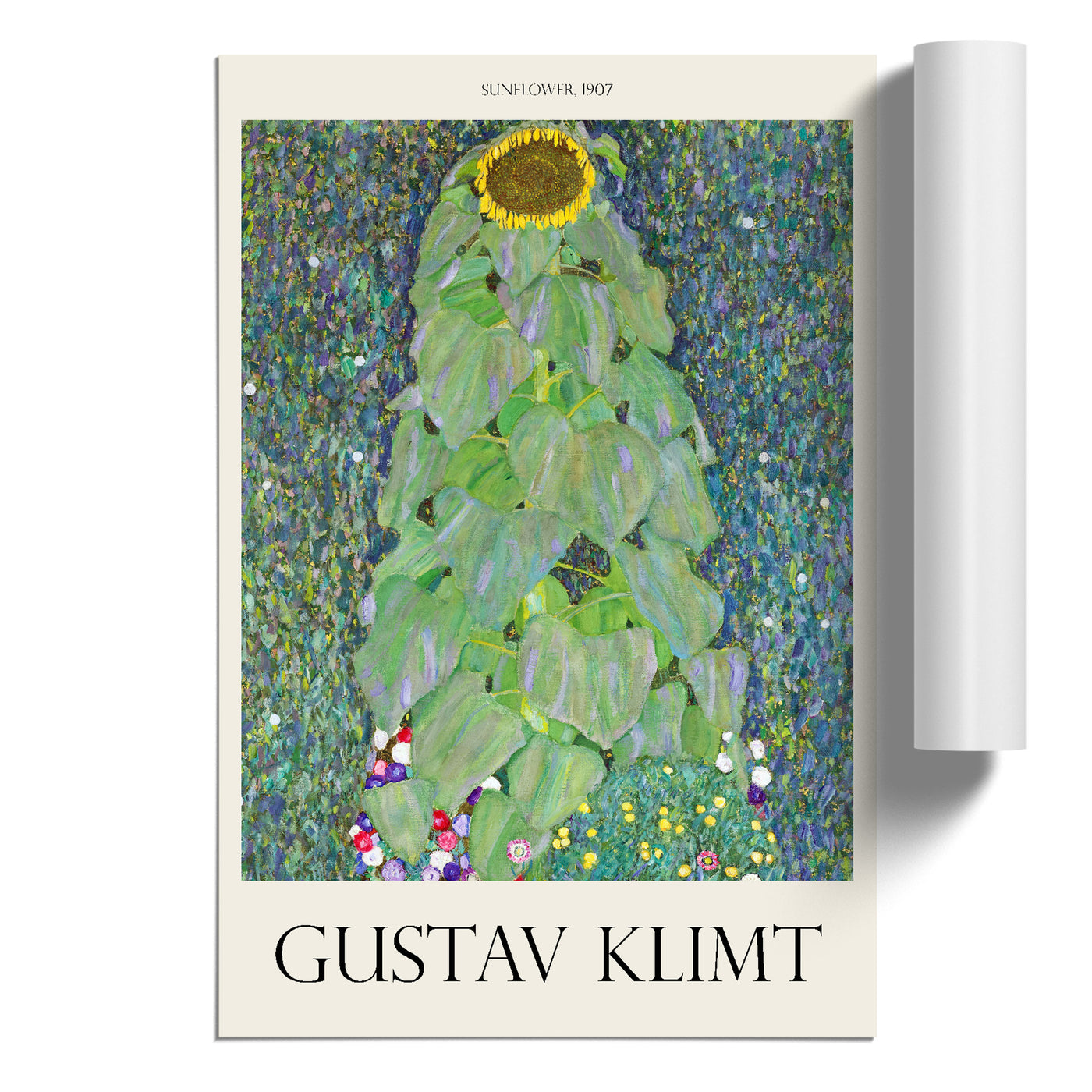 The Sunflower Vol.2 Print By Gustav Klimt