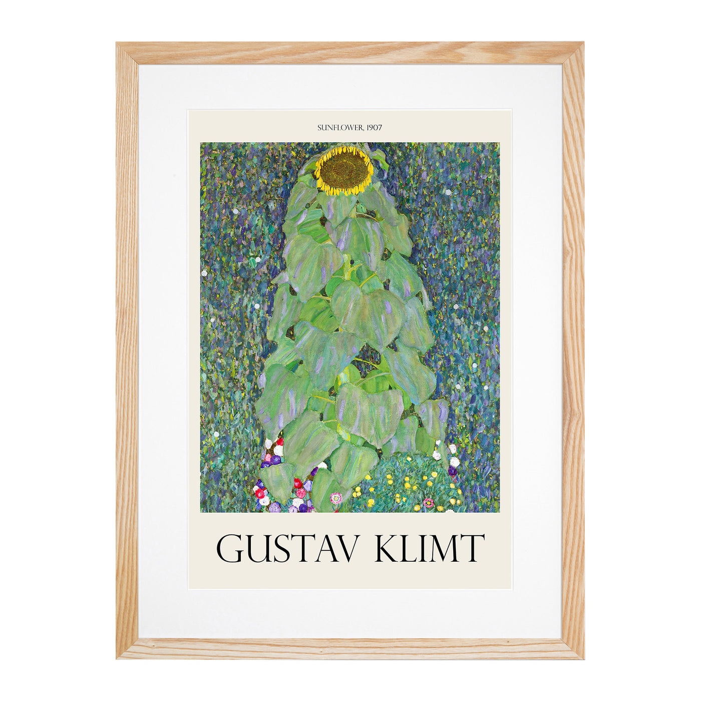 The Sunflower Vol.2 Print By Gustav Klimt