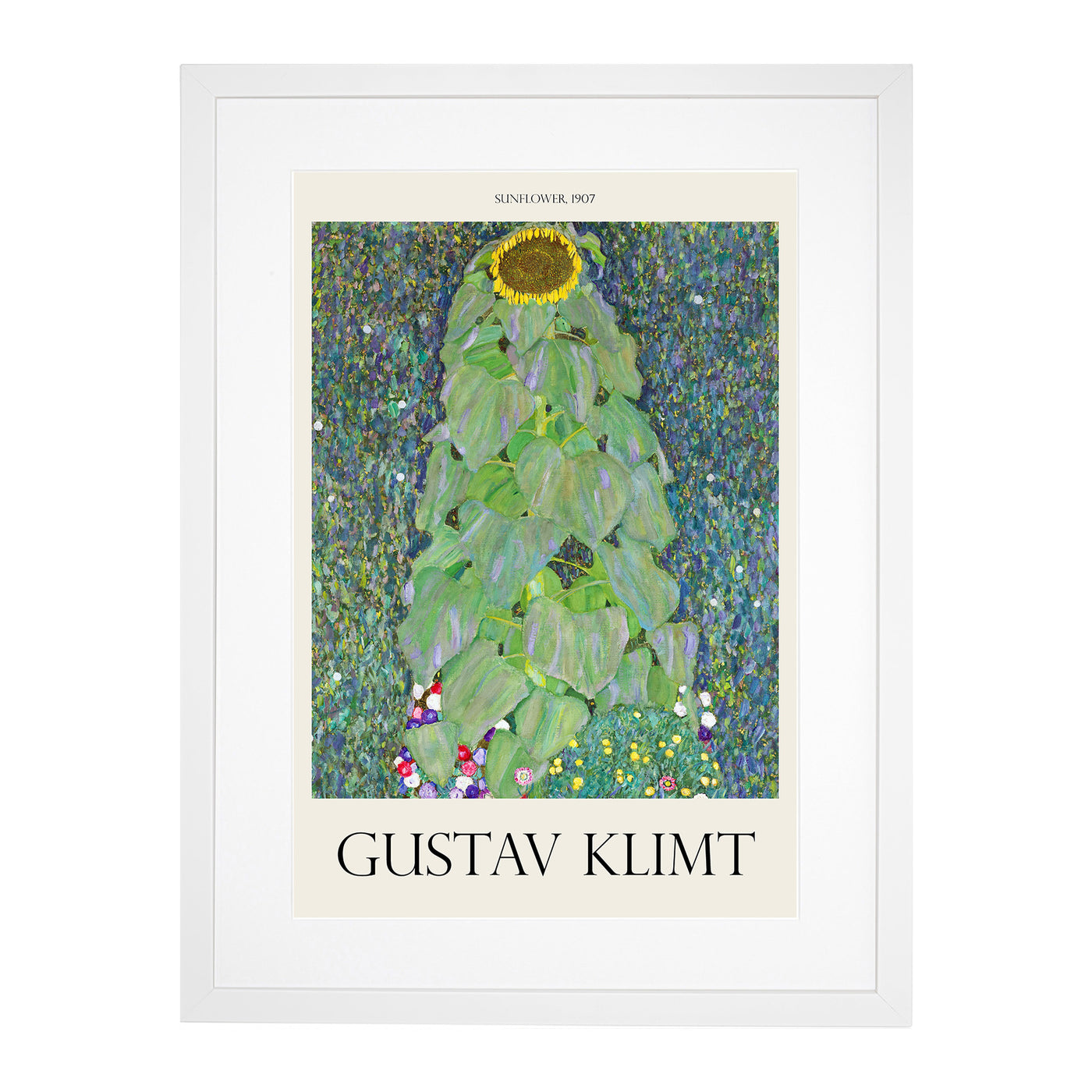 The Sunflower Vol.2 Print By Gustav Klimt