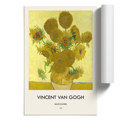 The Sunflowers Print By Vincent Van Gogh