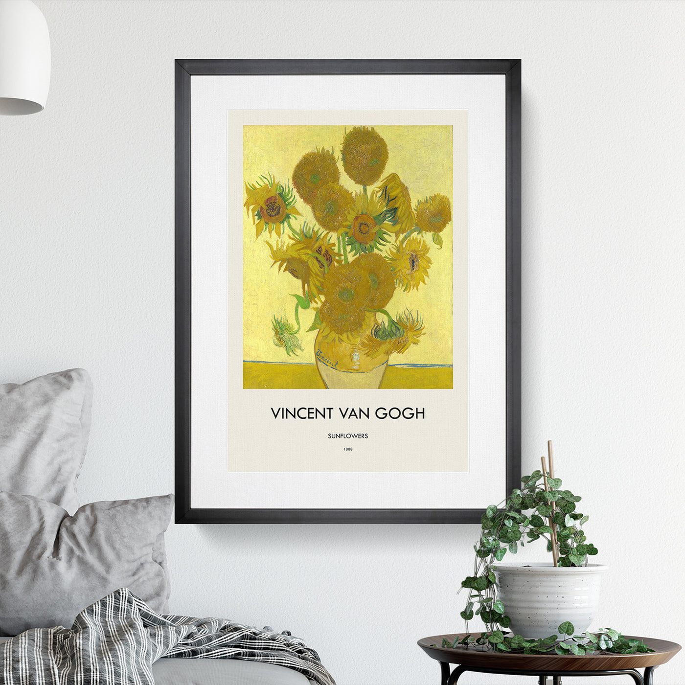 The Sunflowers Print By Vincent Van Gogh