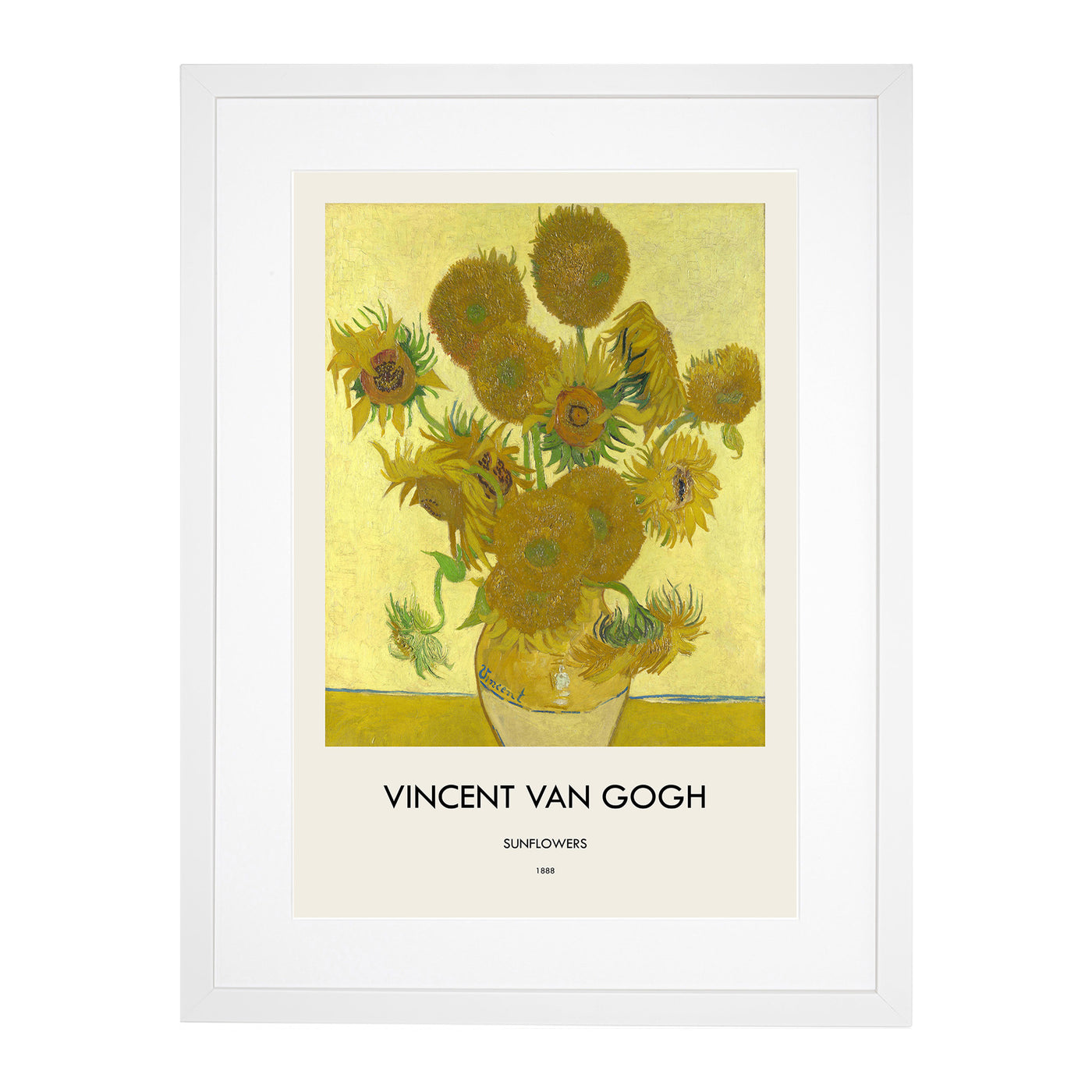 The Sunflowers Print By Vincent Van Gogh