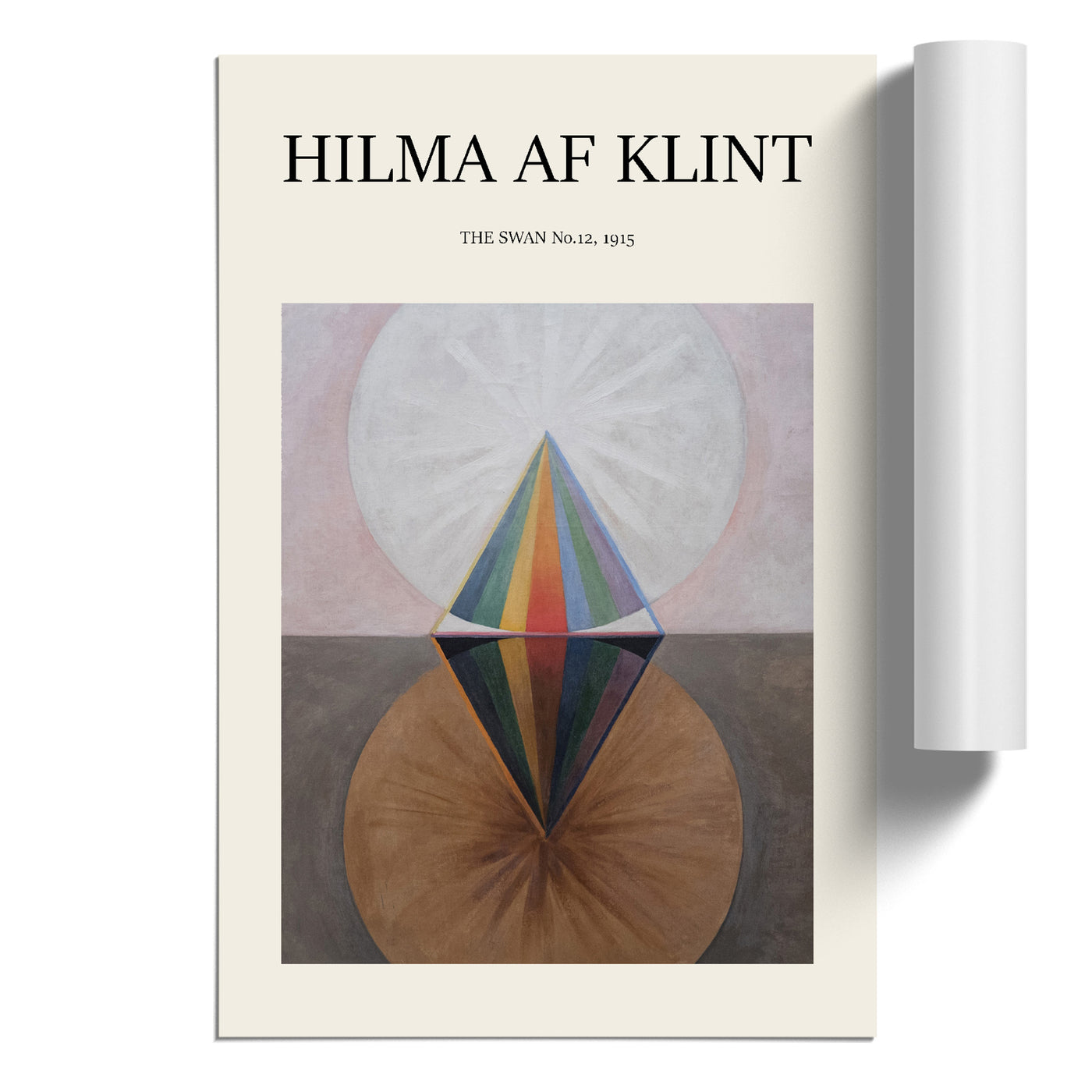 The Swan No.12 Print By Hilma Af Klint