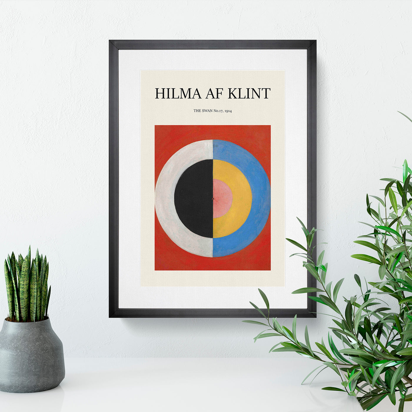 The Swan No.17 Print By Hilma Af Klint