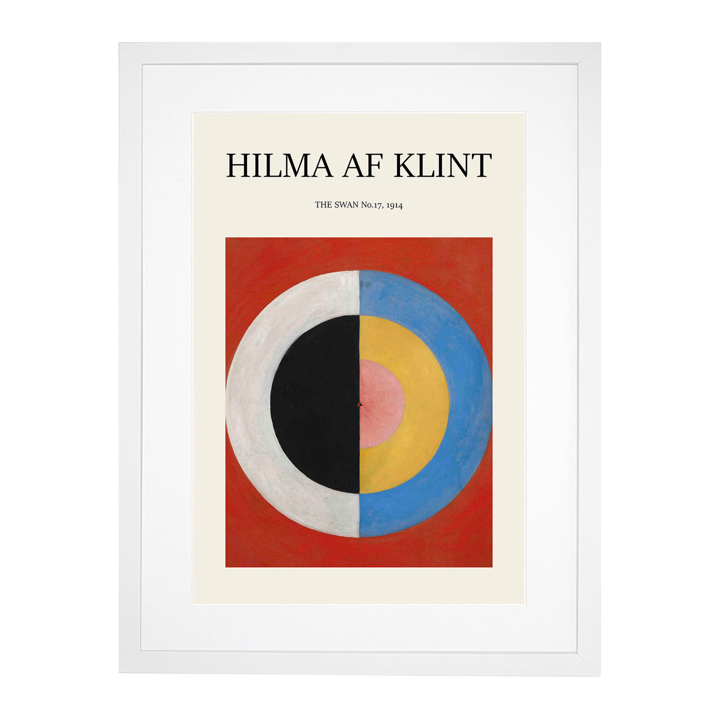 The Swan No.17 Print By Hilma Af Klint