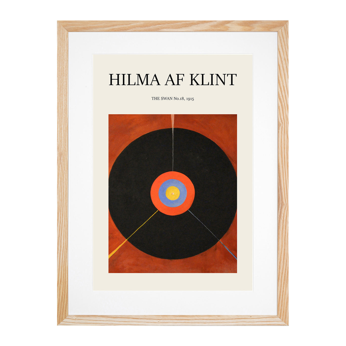 The Swan No.2 Print By Hilma Af Klint