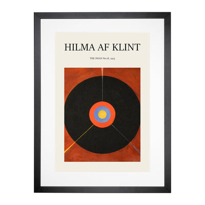 The Swan No.2 Print By Hilma Af Klint Framed Print Main Image