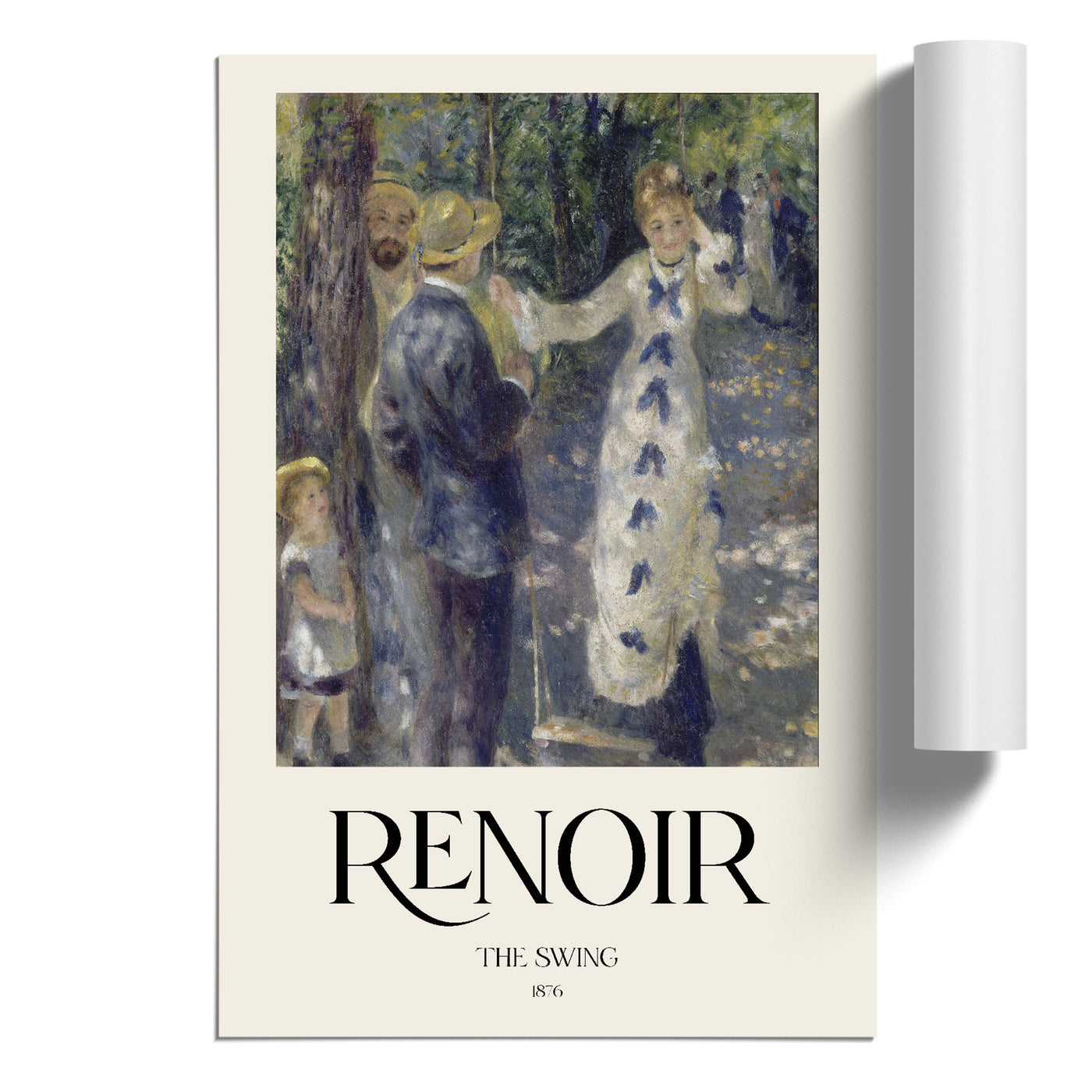 The Swing Print By Pierre-Auguste Renoir