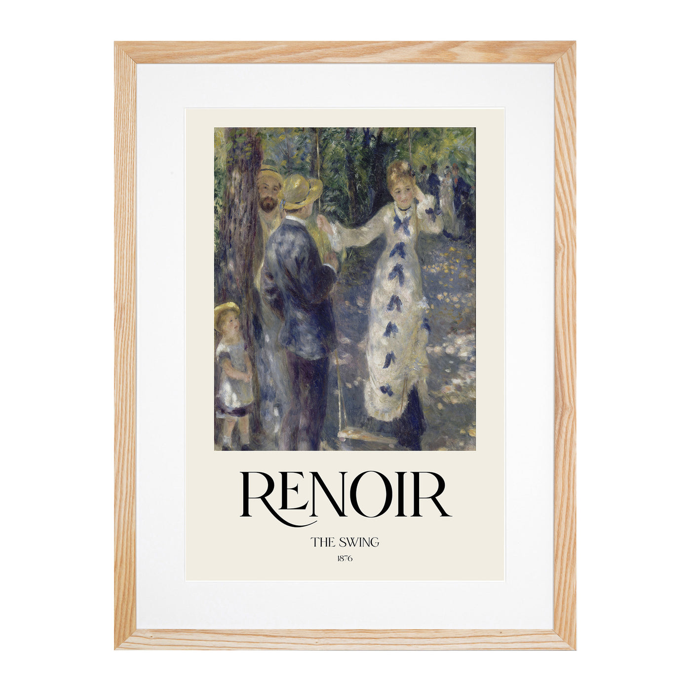 The Swing Print By Pierre-Auguste Renoir