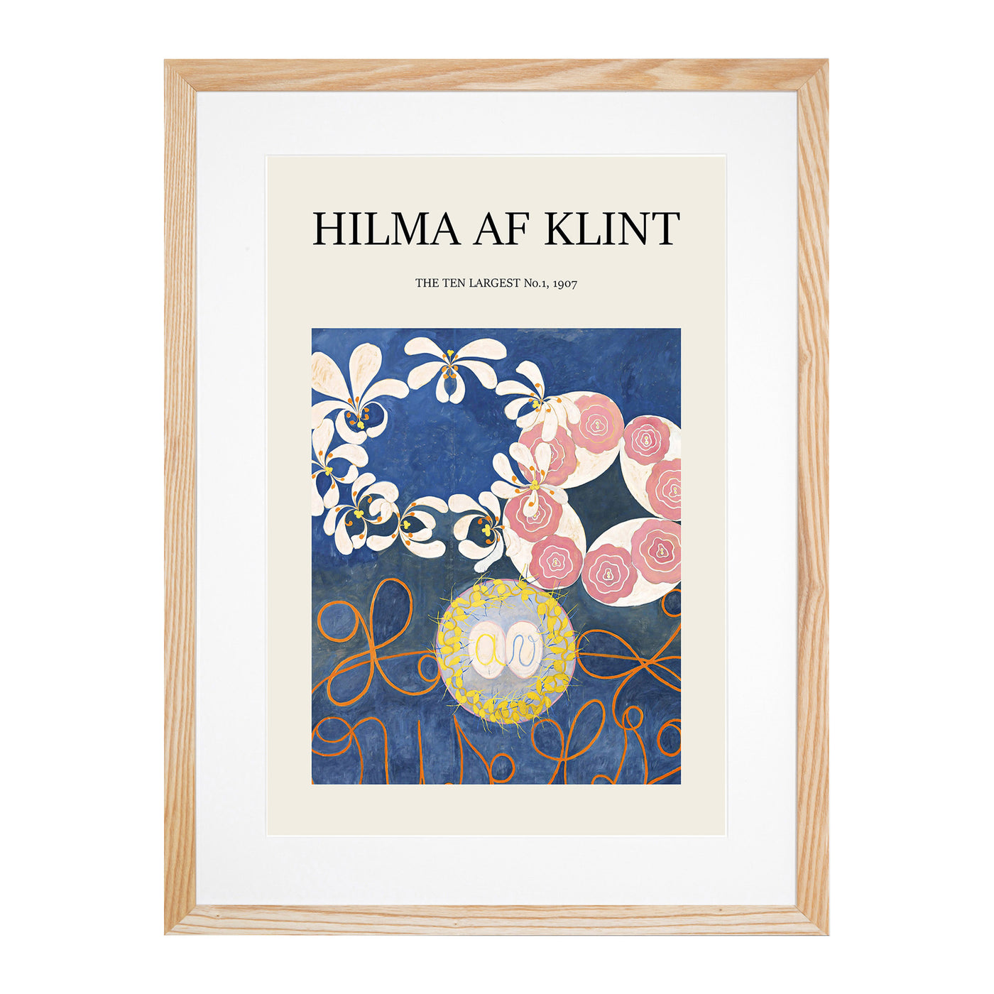 The Ten Largest No.1 Print By Hilma Af Klint