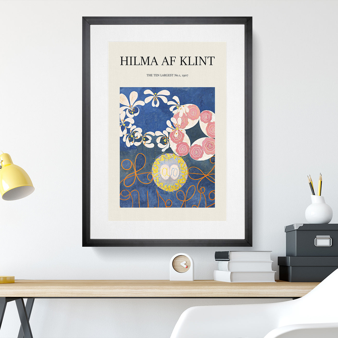 The Ten Largest No.1 Print By Hilma Af Klint