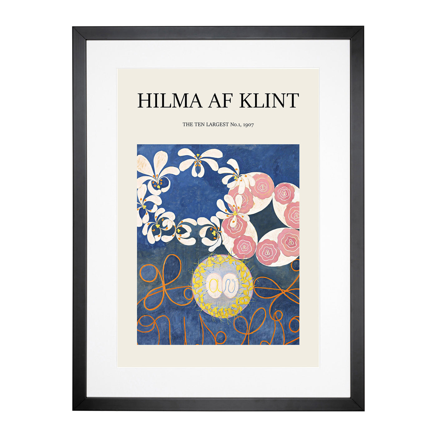 The Ten Largest No.1 Print By Hilma Af Klint Framed Print Main Image