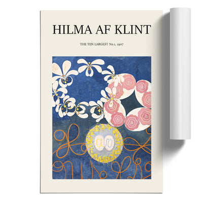 The Ten Largest No.1 Print By Hilma Af Klint