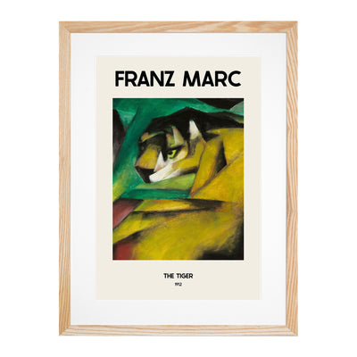 The Tiger Print By Franz Marc