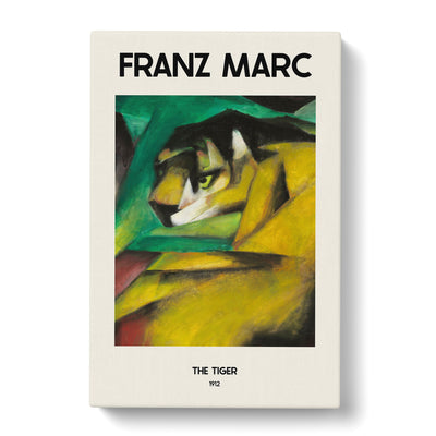 The Tiger Print By Franz Marc Canvas Print Main Image