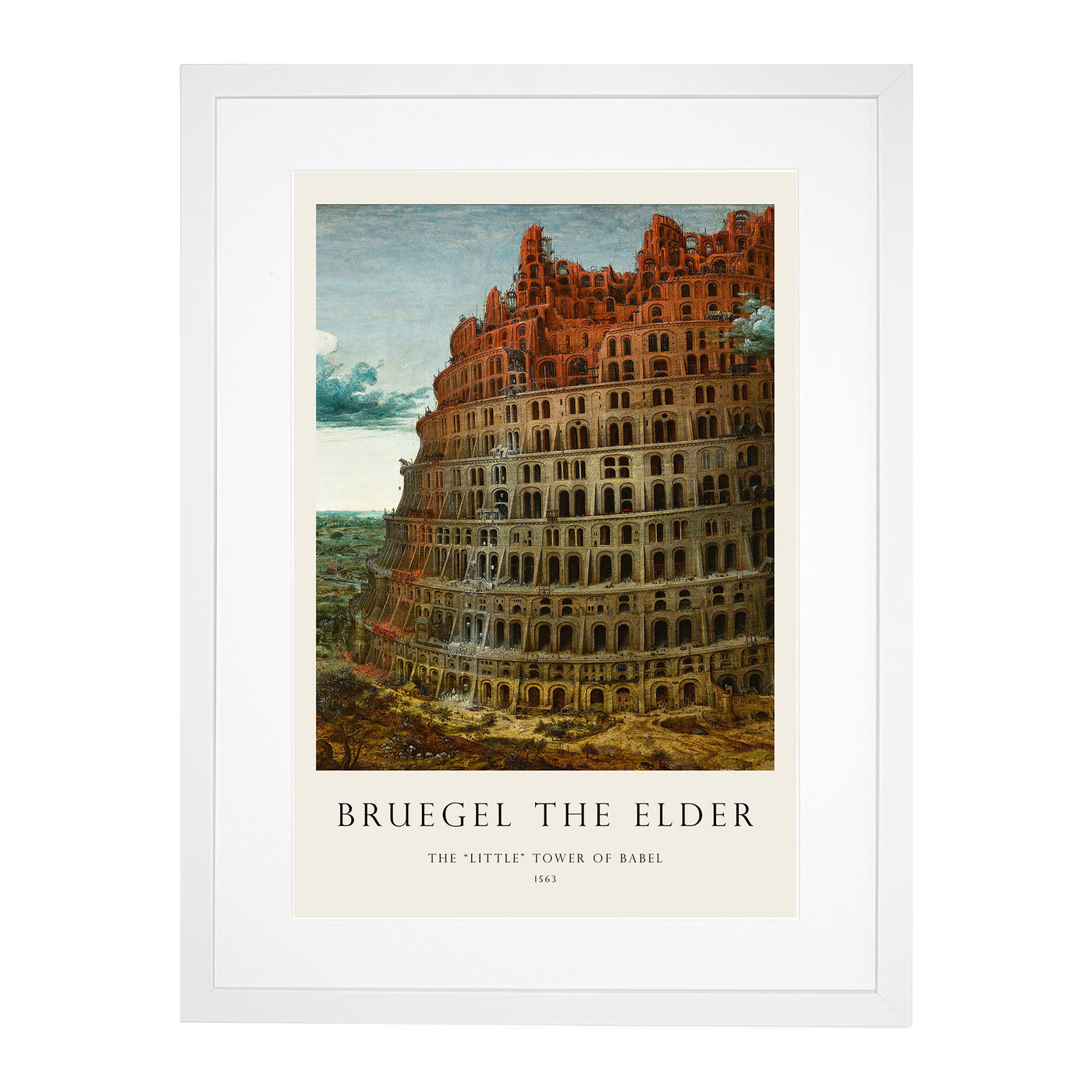 The Tower Of Babel Print By Pieter Bruegel The Elder