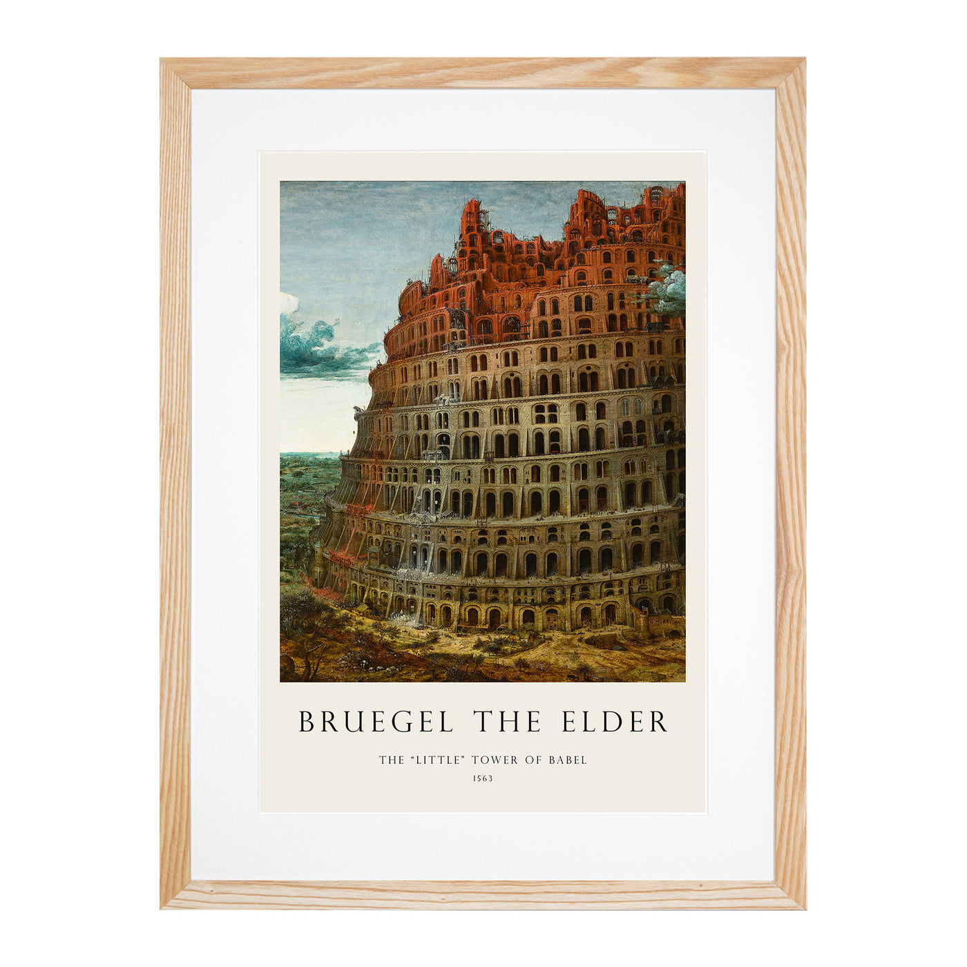 The Tower Of Babel Print By Pieter Bruegel The Elder