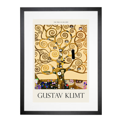 The Tree Of Life Print By Gustav Klimt Framed Print Main Image