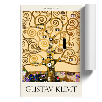 The Tree Of Life Print By Gustav Klimt